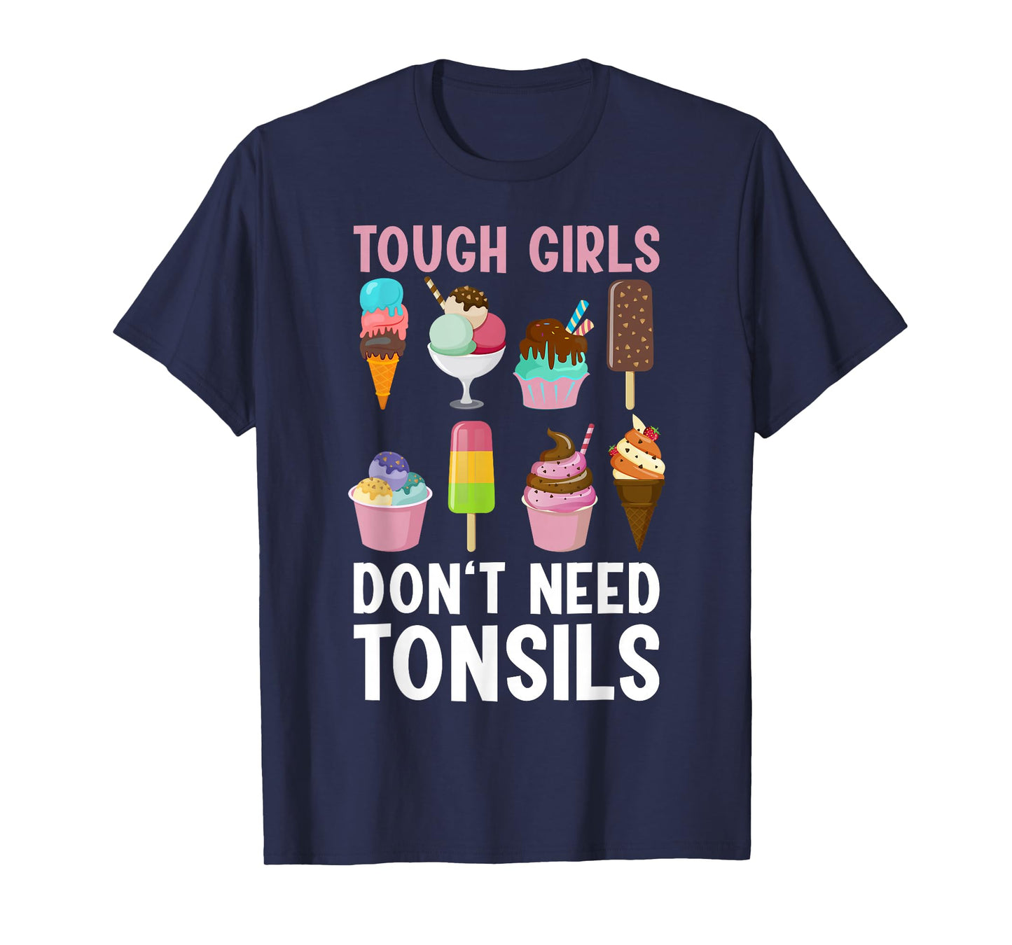Tonsil Removal Art for Girls Women Tonsils Out Tonsillectomy T-Shirt