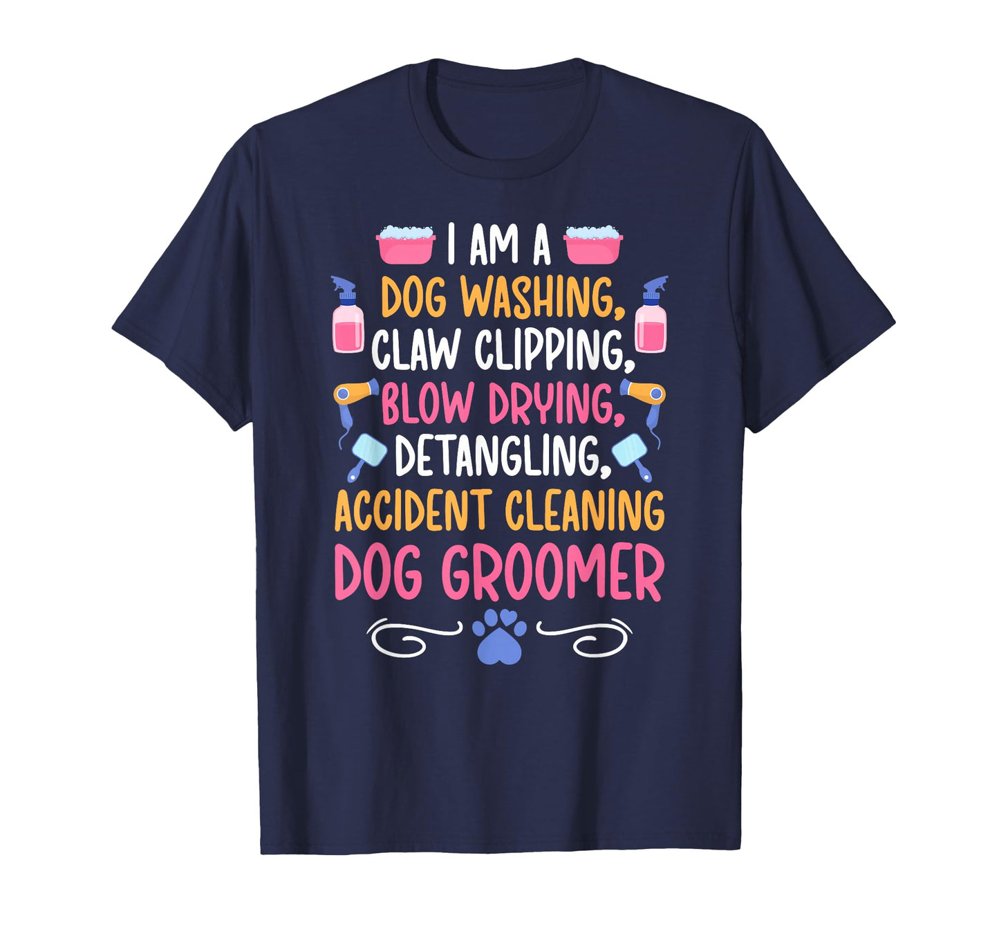 Dog Groomer Definition Dog Grooming T-Shirt