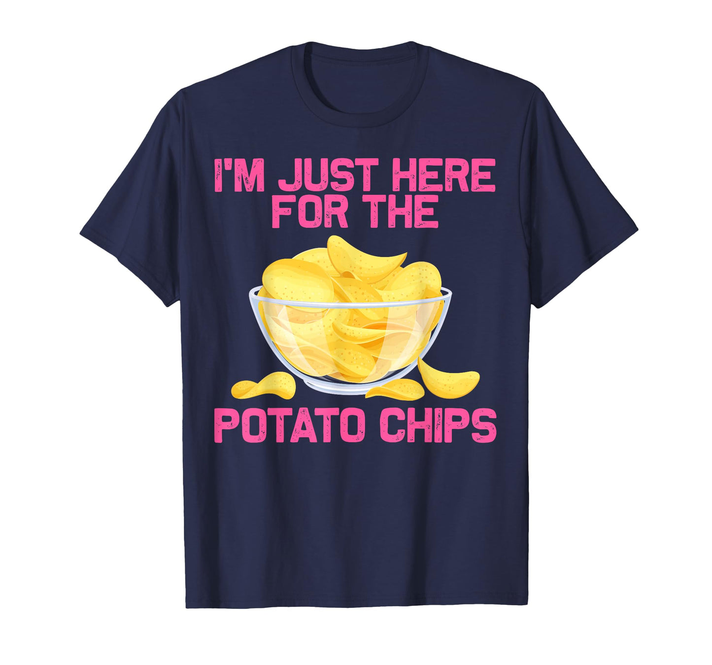 Cool Potato Chips Art for Men Women Kids Potato Chips Lover T-Shirt