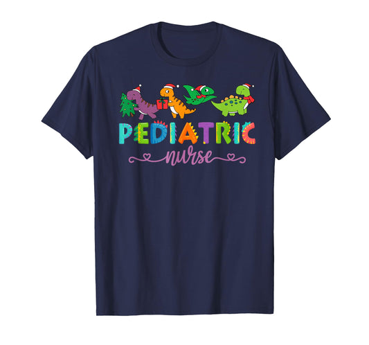 PICU Pediatric Nurse Dinosaurs Peds Nurse Crew PICU Nurse T-Shirt