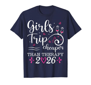 Girl's Trip 2026 Family Matching Weekend Vacay Lover Road T-Shirt