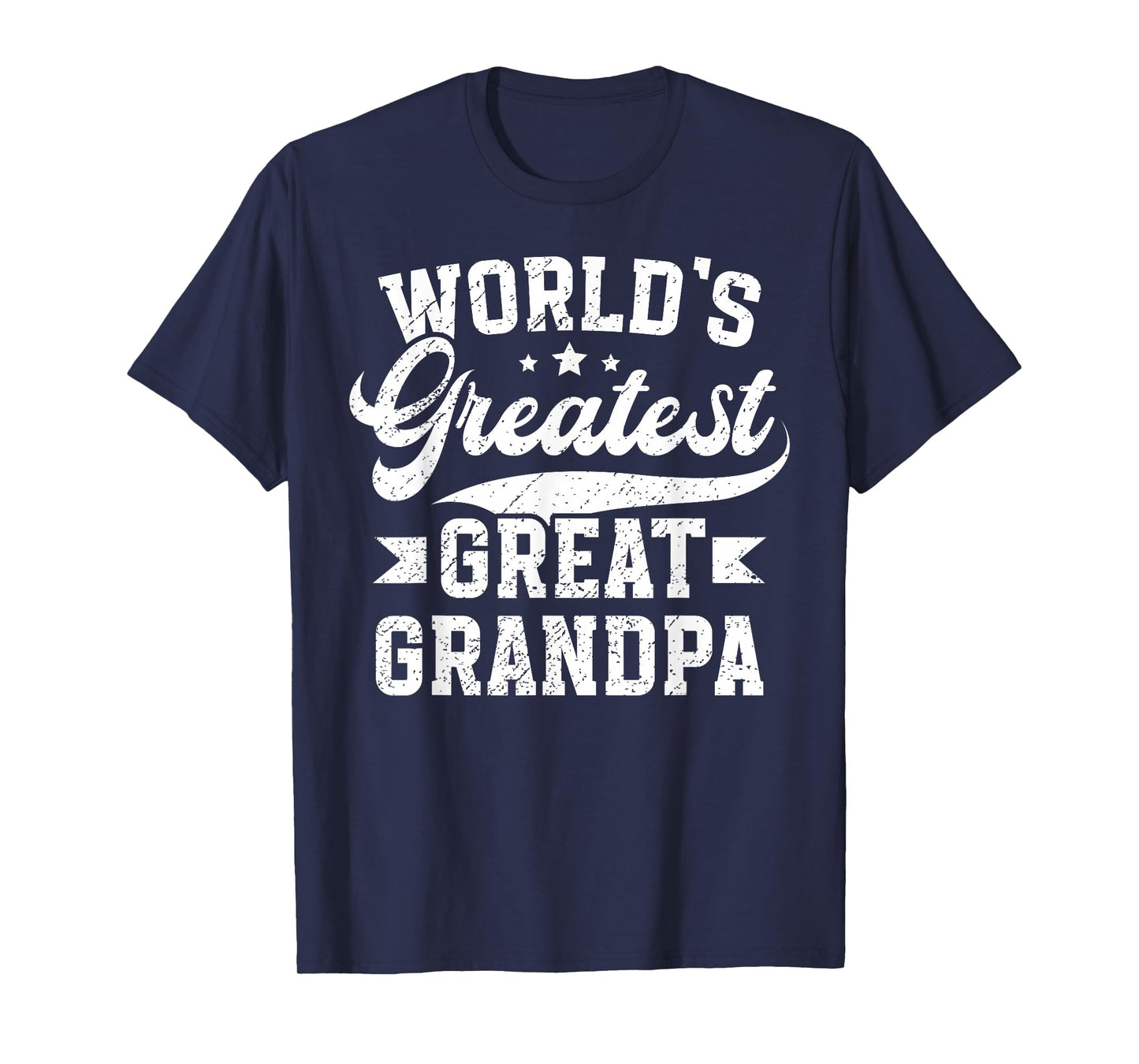 World's Greatest Great Grandpa Great Grandfather T-Shirt