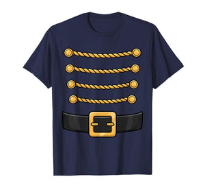 Nutcracker Character Soldier Christmas Xmas Uniform Costume T-Shirt