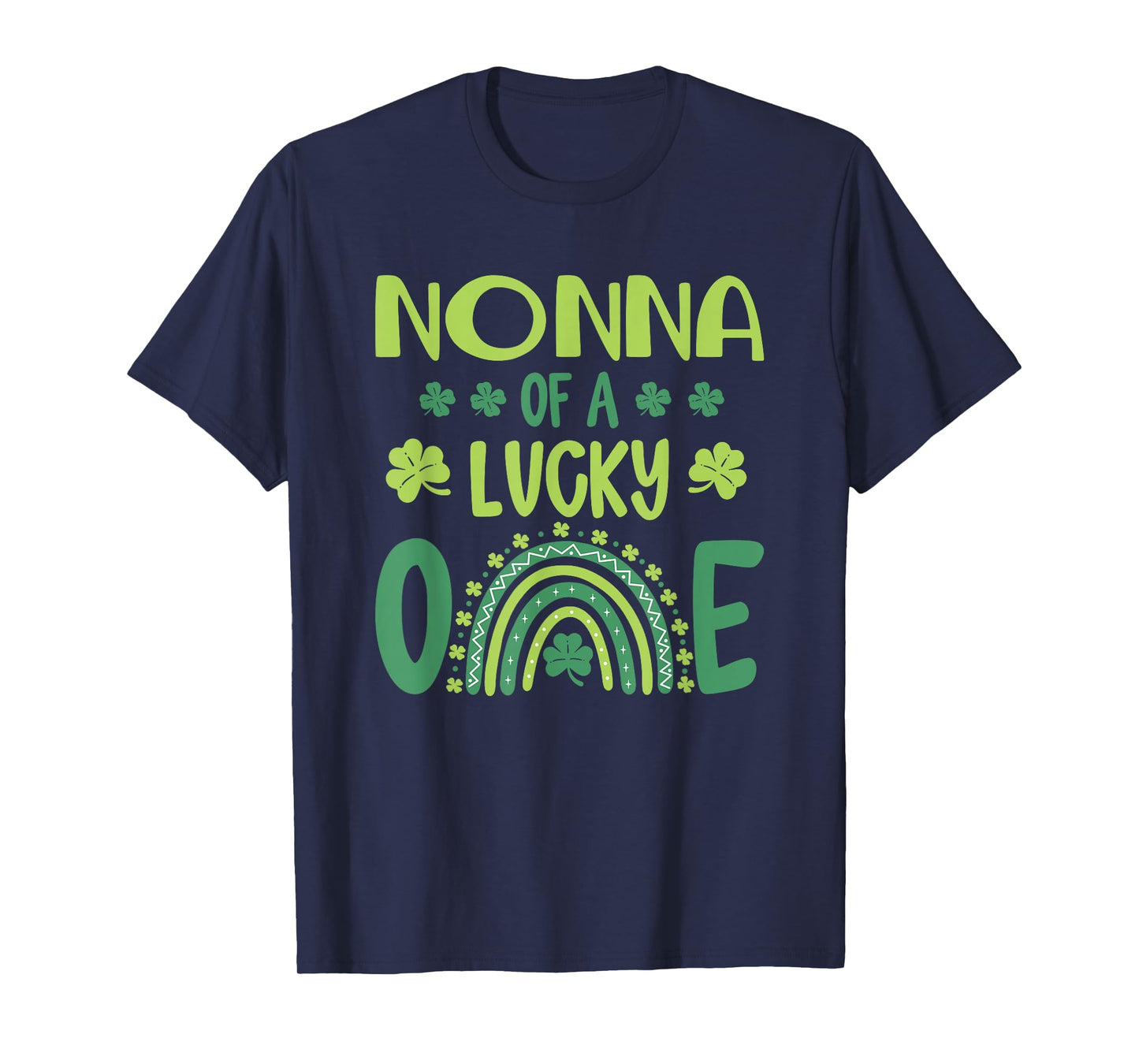 Nonna of The Lucky One First Birthday St Patrick's Day T-Shirt