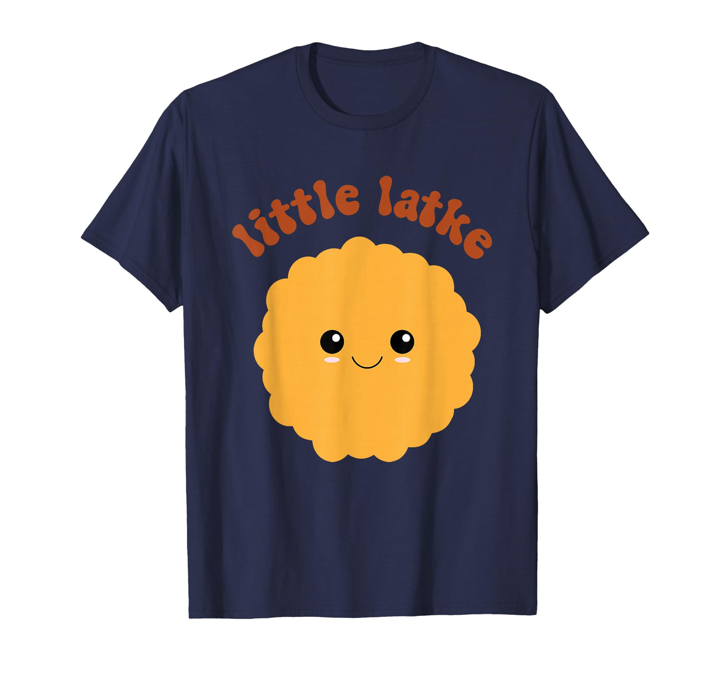 Little Latke Kawaii Hanukkah Holiday Kids Menorah Jewish T-Shirt