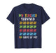 My Teacher Survived 100 Days of Me Boy Girl 100th Day School T-Shirt