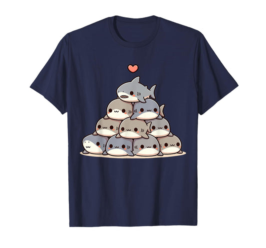 Shark Cute Anime Kawaii T-Shirt