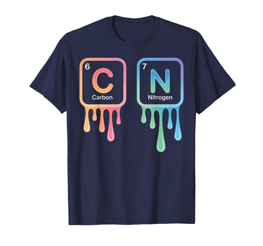 Funny 67 Meme Science Chemistry Nerd Humor Periodic Table T-Shirt