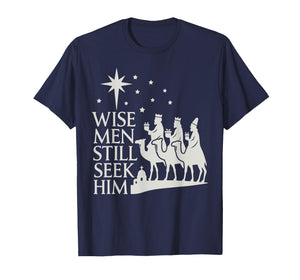 Wise Men Still Seek Him Christmas Christian Pajamas for Kids T-Shirt