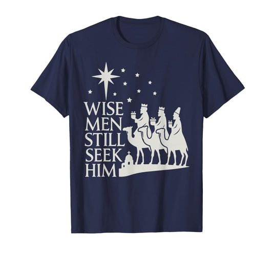 Wise Men Still Seek Him Christmas Christian Pajamas for Kids T-Shirt