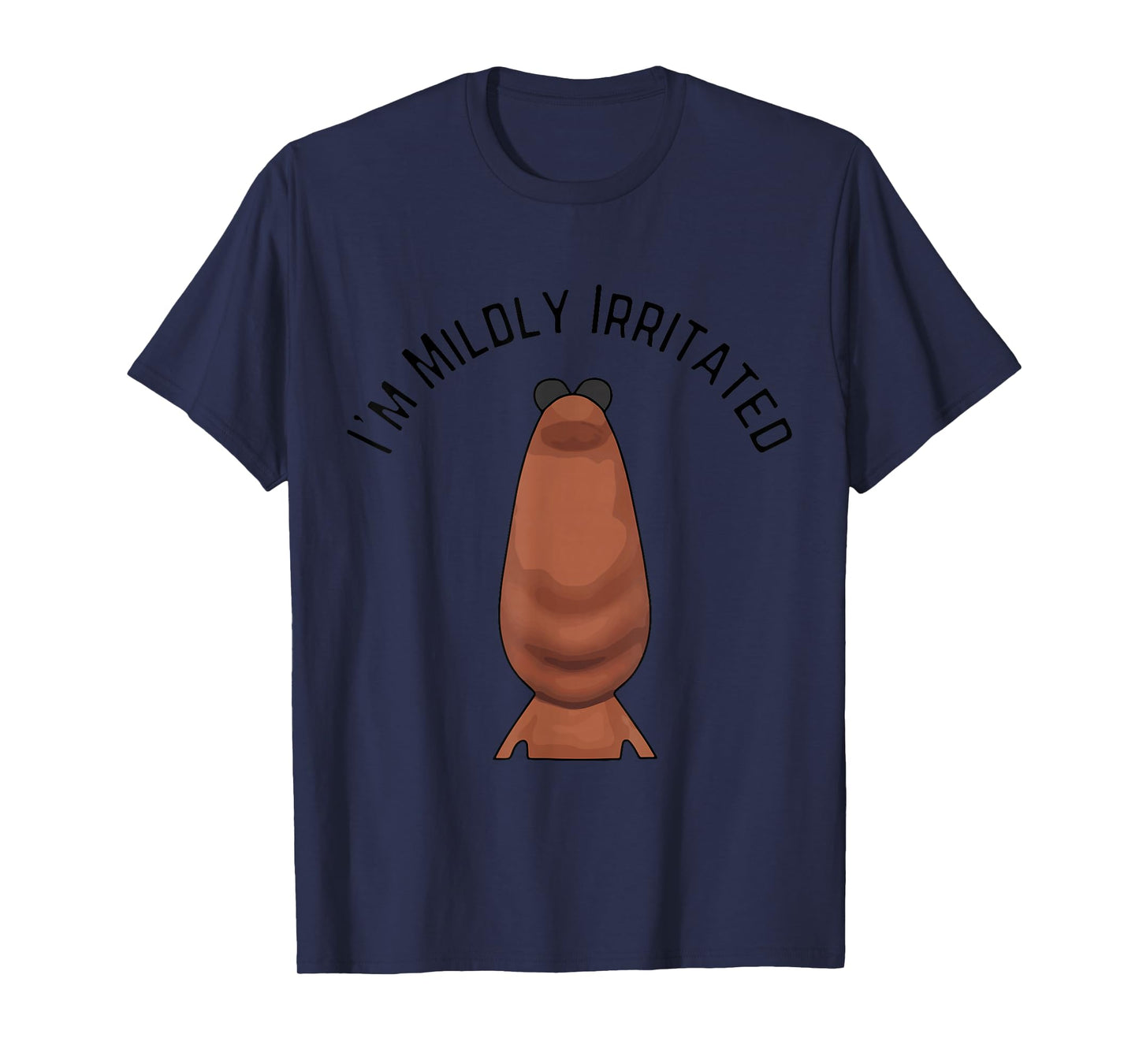 I'm Mildly Irritated Marcus The Worm Funny Meme T-Shirt