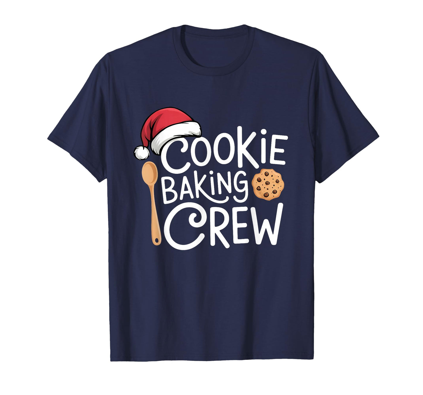 Matching Christmas Pajamas for Family Cookie Baking Crew T-Shirt