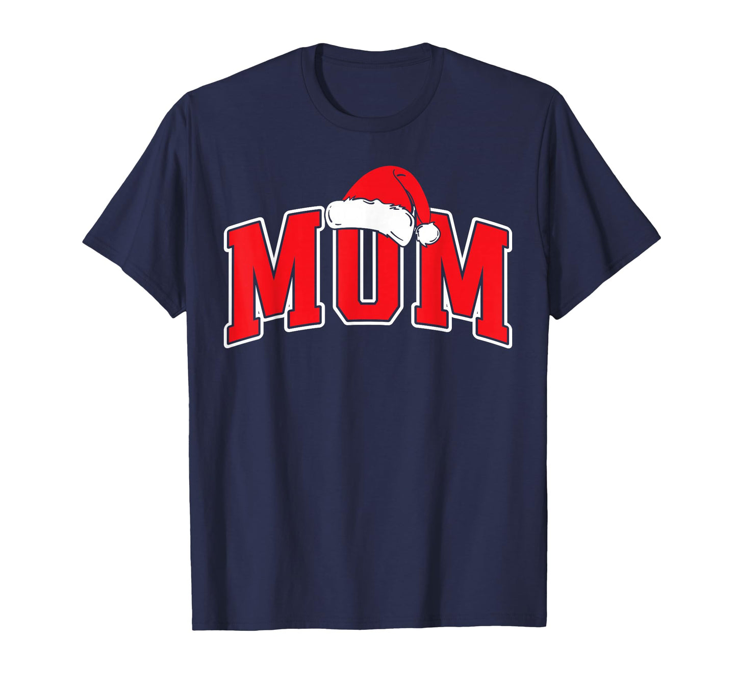 Mom Claus Christmas Matching Family Xmas Pajama Mama T-Shirt