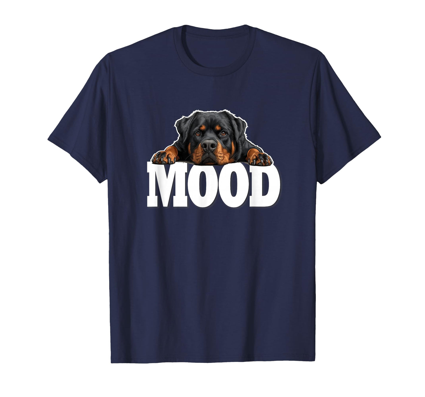Funny Sleep Nap Vibe Mood Rottweiler Lover T-Shirt