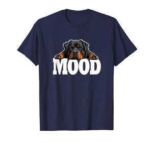 Funny Sleep Nap Vibe Mood Rottweiler Lover T-Shirt