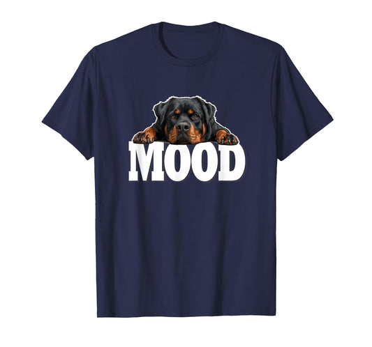 Funny Sleep Nap Vibe Mood Rottweiler Lover T-Shirt