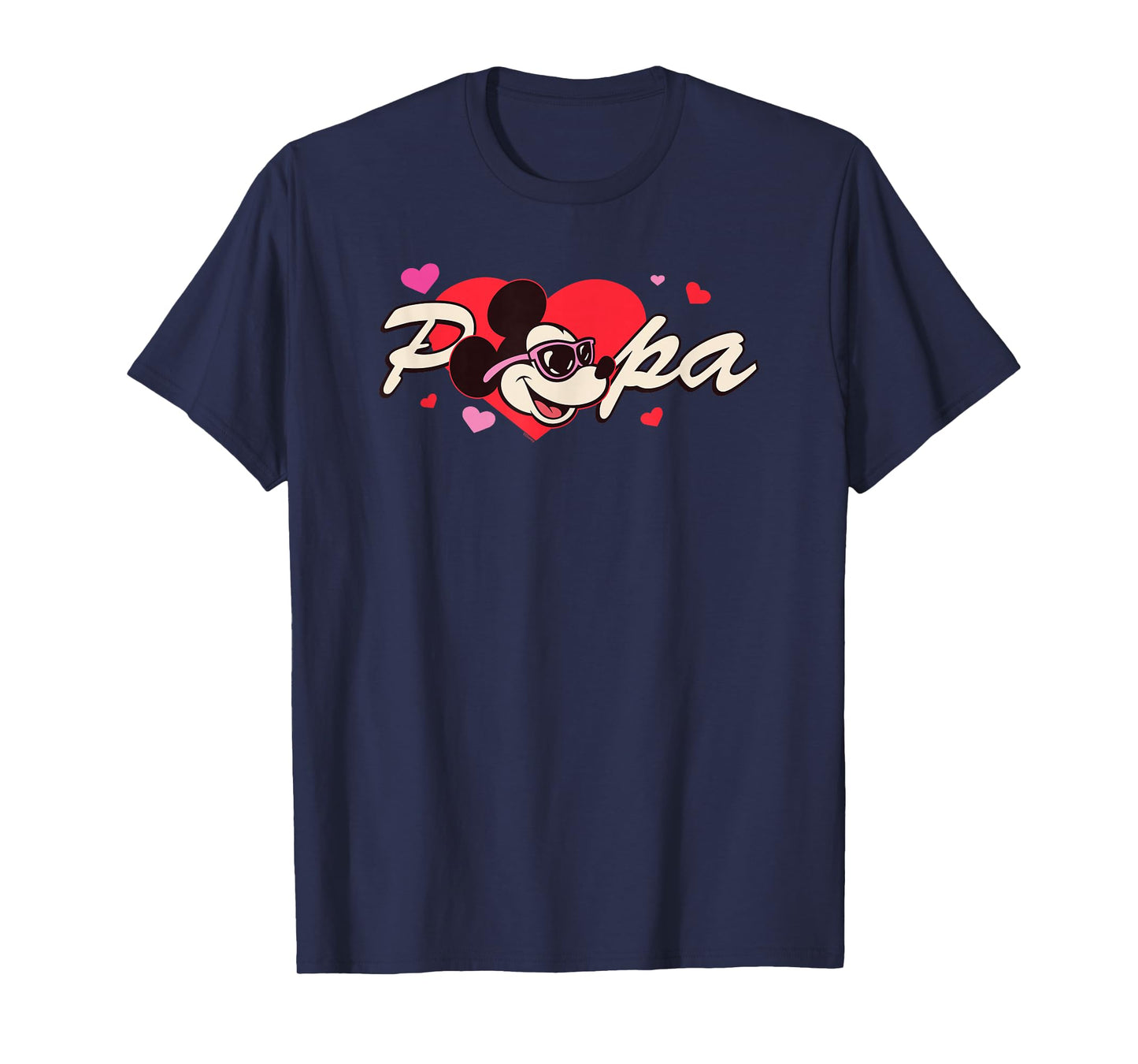 Disney Valentine's Day Papa Gift Family Matching Trip T-Shirt
