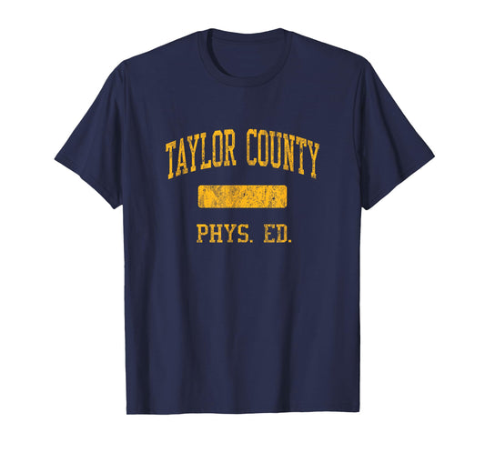 Taylor County High School HS Butler GA PHYS Ed T-Shirt