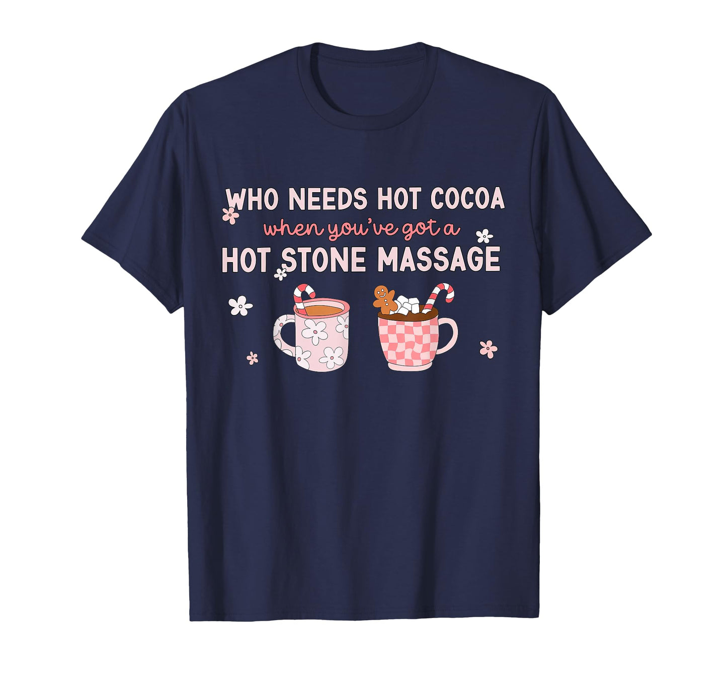 Licensed Massage Therapy Masseuse Therapist LMT Christmas T-Shirt