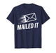 Funny Mailman Art for Men Women Mail Carrier Postal Worker T-Shirt