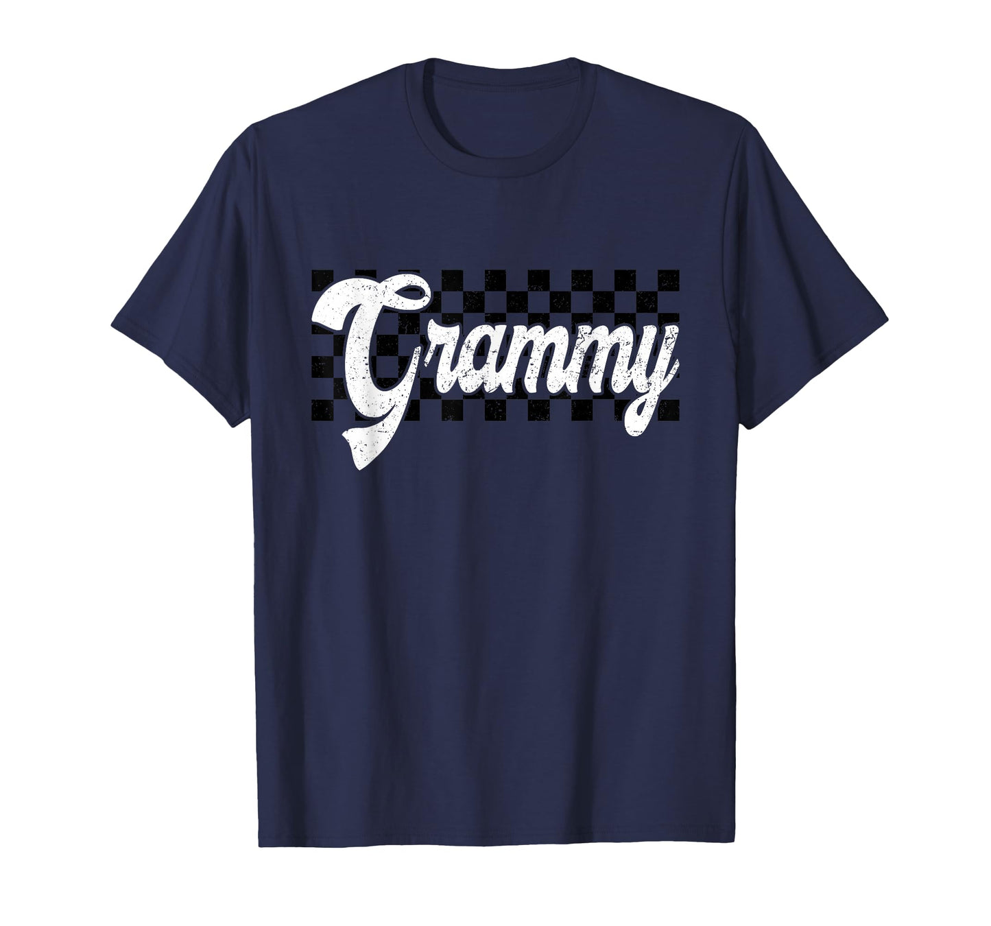 Vintage Checkers Grammy Shirt Cute T-Shirt