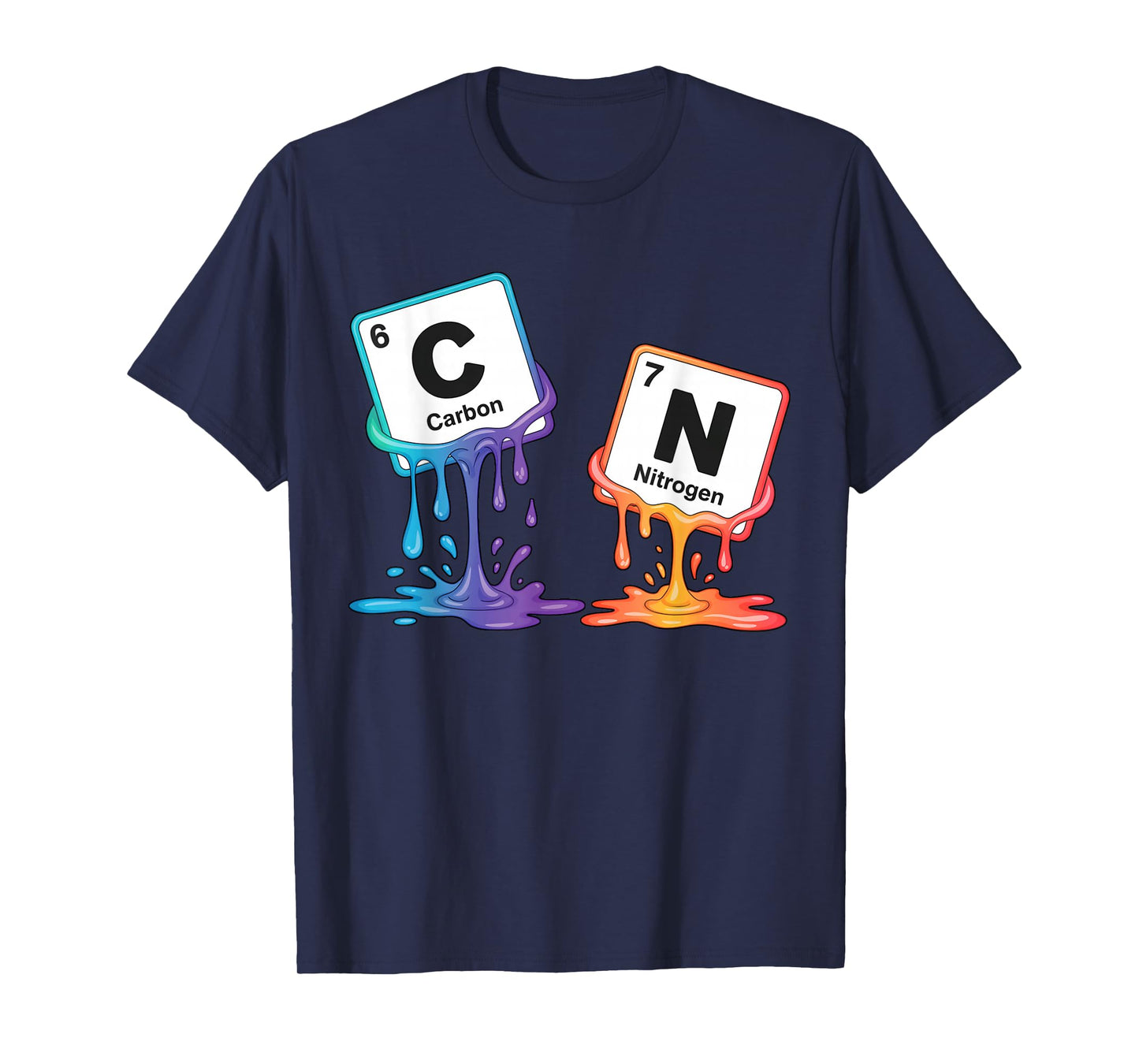 Funny 67 Meme Science Chemistry Teacher Periodic Table 6 7 T-Shirt