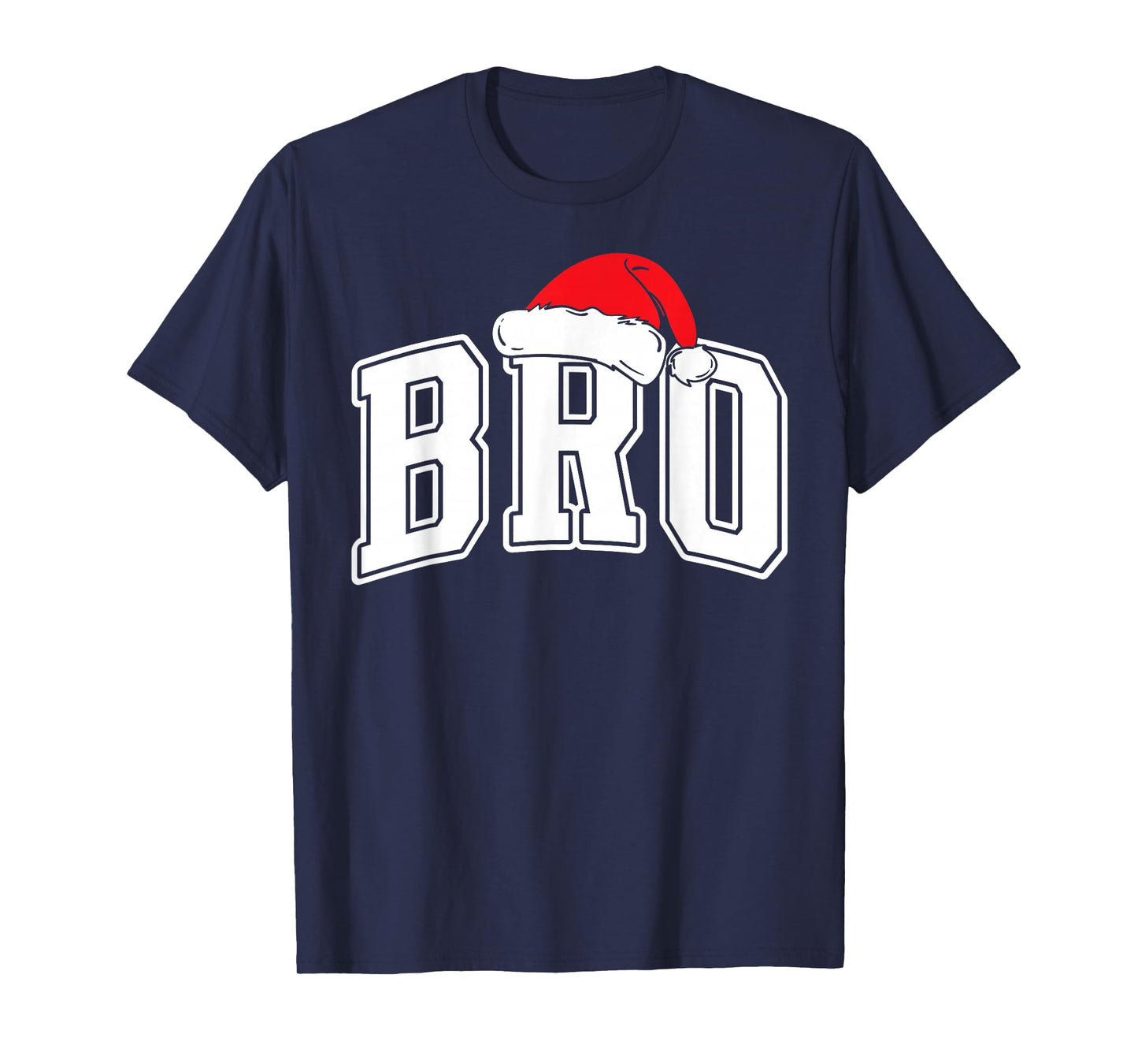 Bro Claus Christmas Matching Family Xmas Pajama Brother T-Shirt