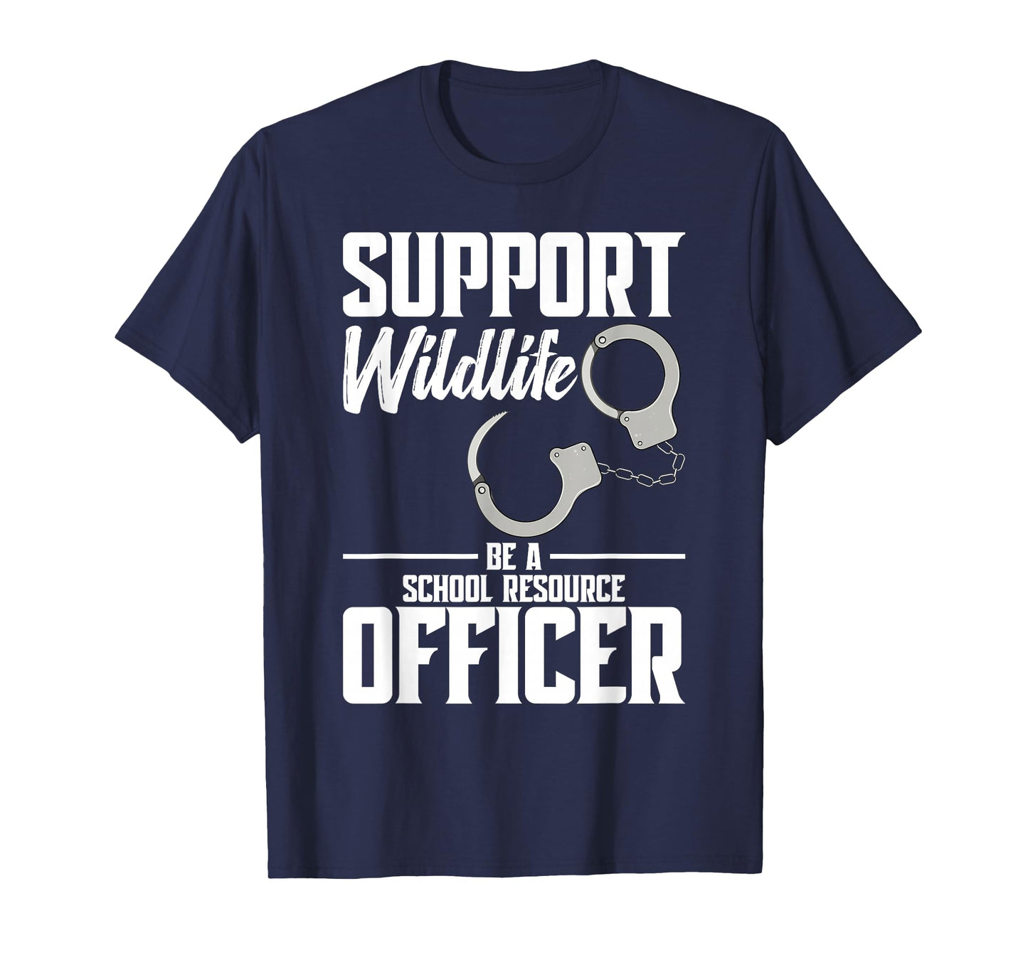 School Resource Officer Security Appreciation Support SRO T-Shirt