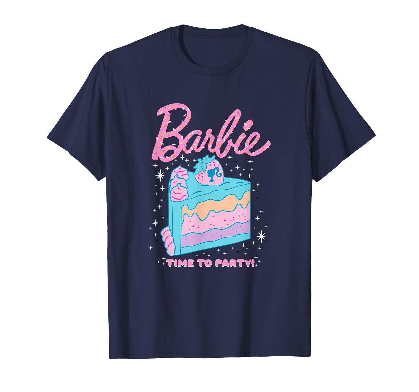 Barbie Birthday Sprinkles & Cake T-Shirt