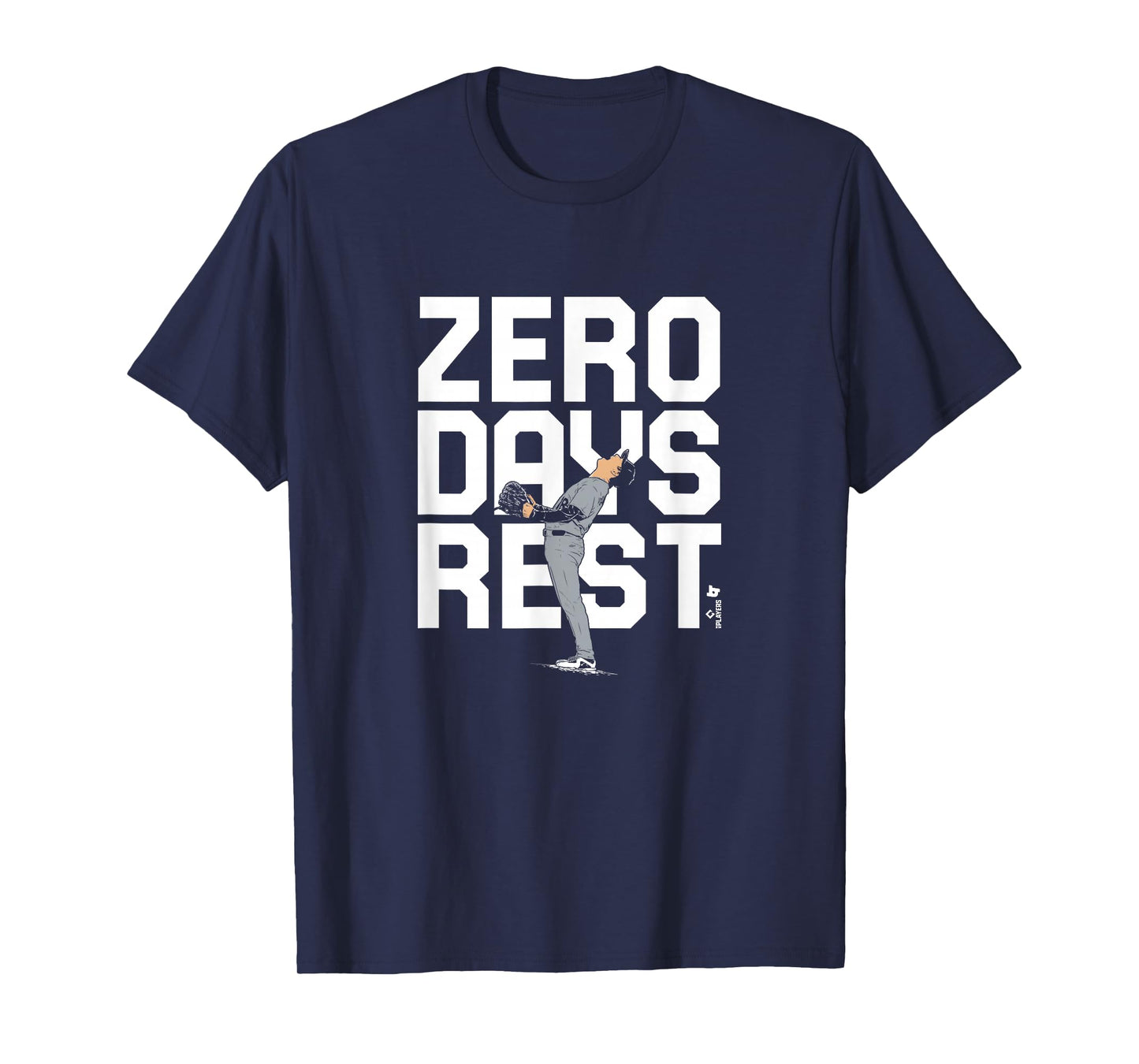 Yoshinobu Yamamoto - Zero Days Rest - Los Angeles Baseball T-Shirt