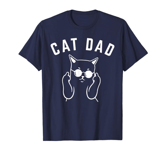 Cat Dad Club Life is Better with Cats Father's Day Cat Dad T-Shirt