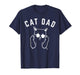 Cat Dad Club Life is Better with Cats Father's Day Cat Dad T-Shirt