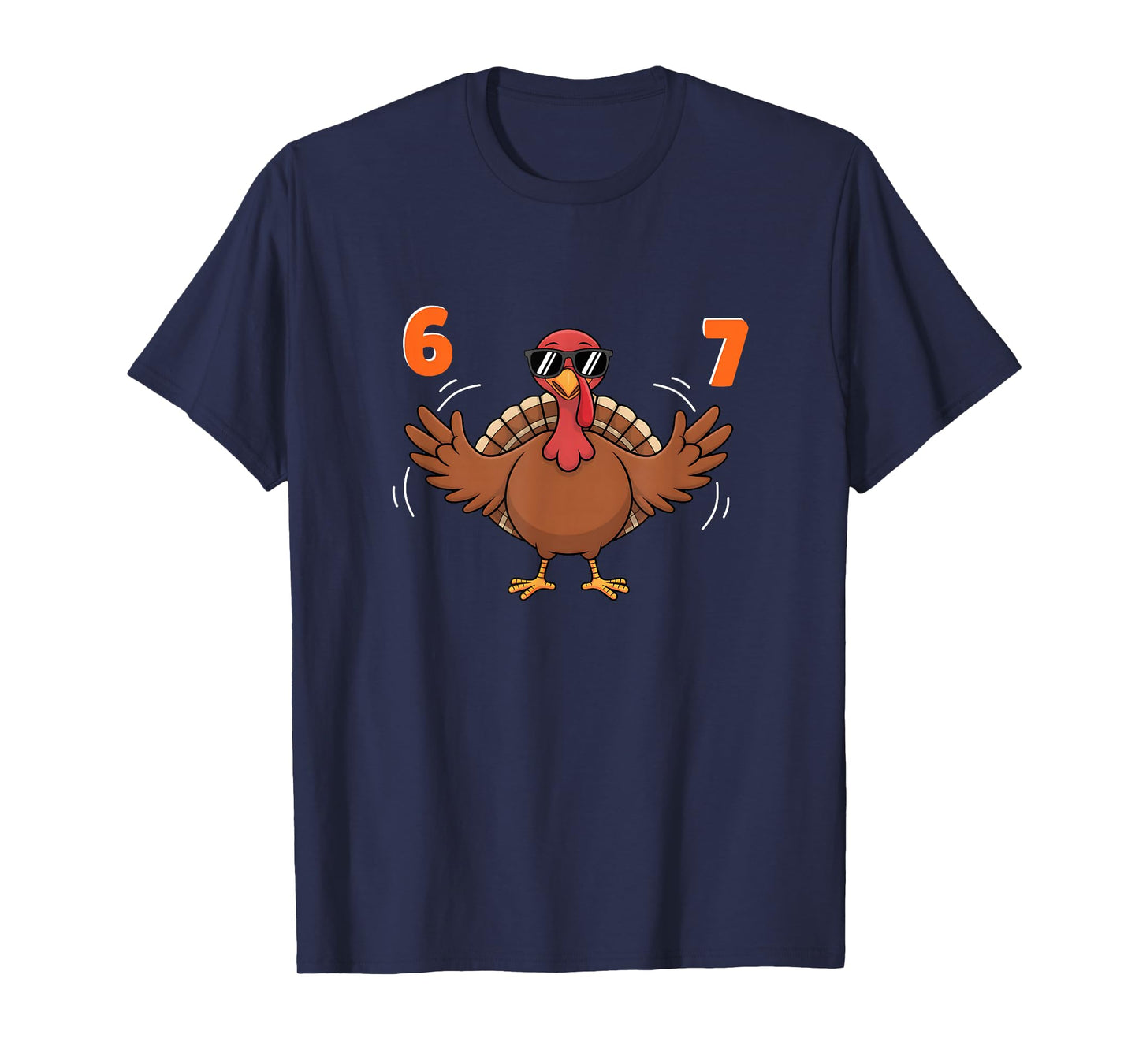 Funny 67 Thanksgiving Shirt Middle School 6 7 Funny 67 Meme T-Shirt