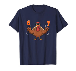 Funny 67 Thanksgiving Shirt Middle School 6 7 Funny 67 Meme T-Shirt