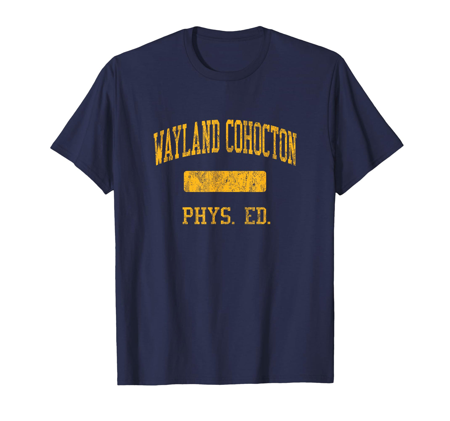 Wayland Cohocton High School HS Wayland NY PHYS Ed T-Shirt