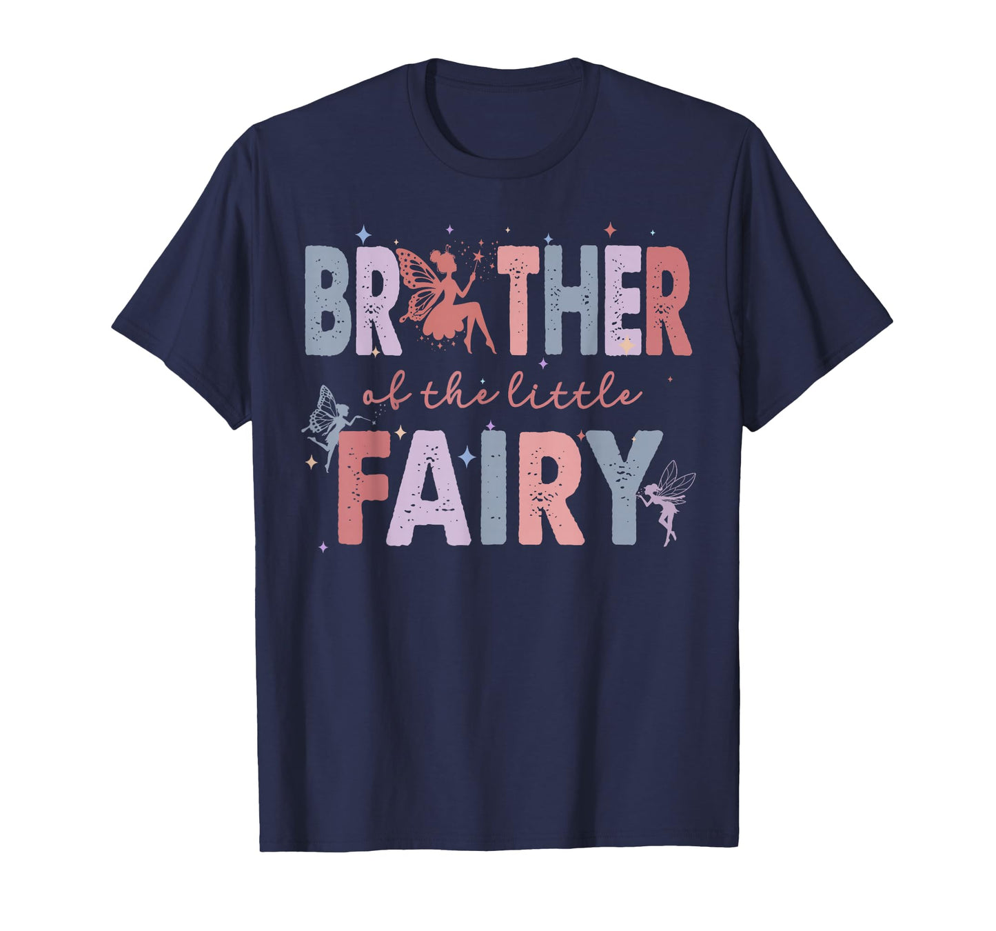 Brother of The Little Fairy First Birthday Girl Party T-Shirt