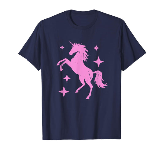 Pony and Heels Lover Pink Girls Clubs Disco Birthday Cowgirl T-Shirt