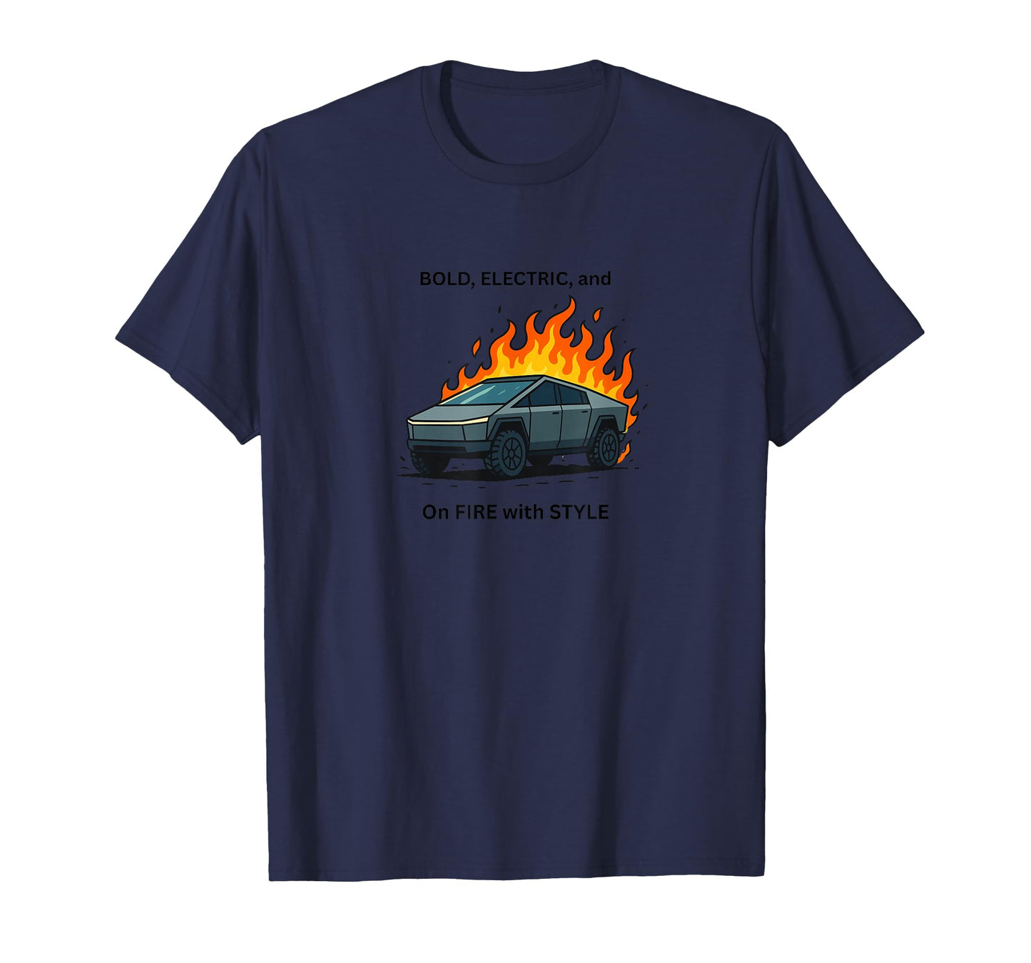 Funny Electric Truck T-Shirt