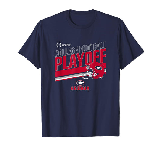 Georgia Bulldogs College Football Playoff Stripe 2025 T-Shirt