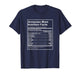 Armenian Mom Nutrition Facts Funny for Armenian Mom T-Shirt