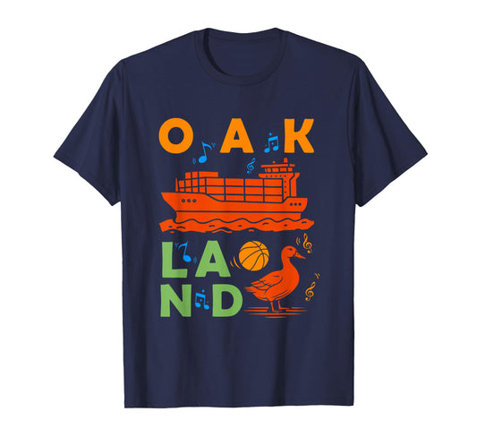 Oakland California Souvenir Men San Francisco Oakland T-Shirt