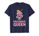 Milkshake Queen Cute Kawaii Ice Cream Straw Crown T-Shirt