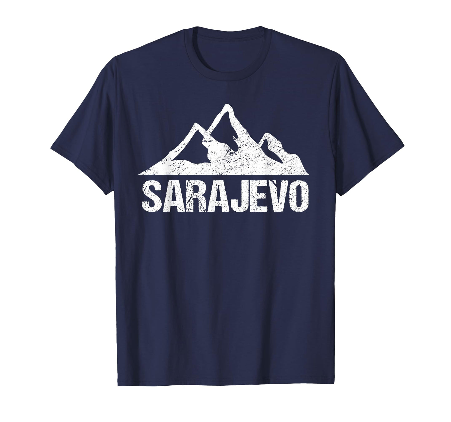Sarajevo Mountain Design Bosnia and Herzegovina Souvenir T-Shirt