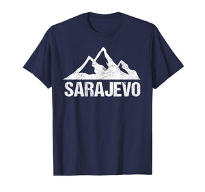 Sarajevo Mountain Design Bosnia and Herzegovina Souvenir T-Shirt