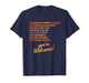 African American Teacher America S First Clock Peanut Butter T-Shirt