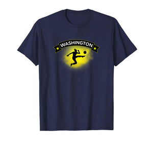 Washington Soccer Fan Support Stadium Show Your Spirit T-Shirt