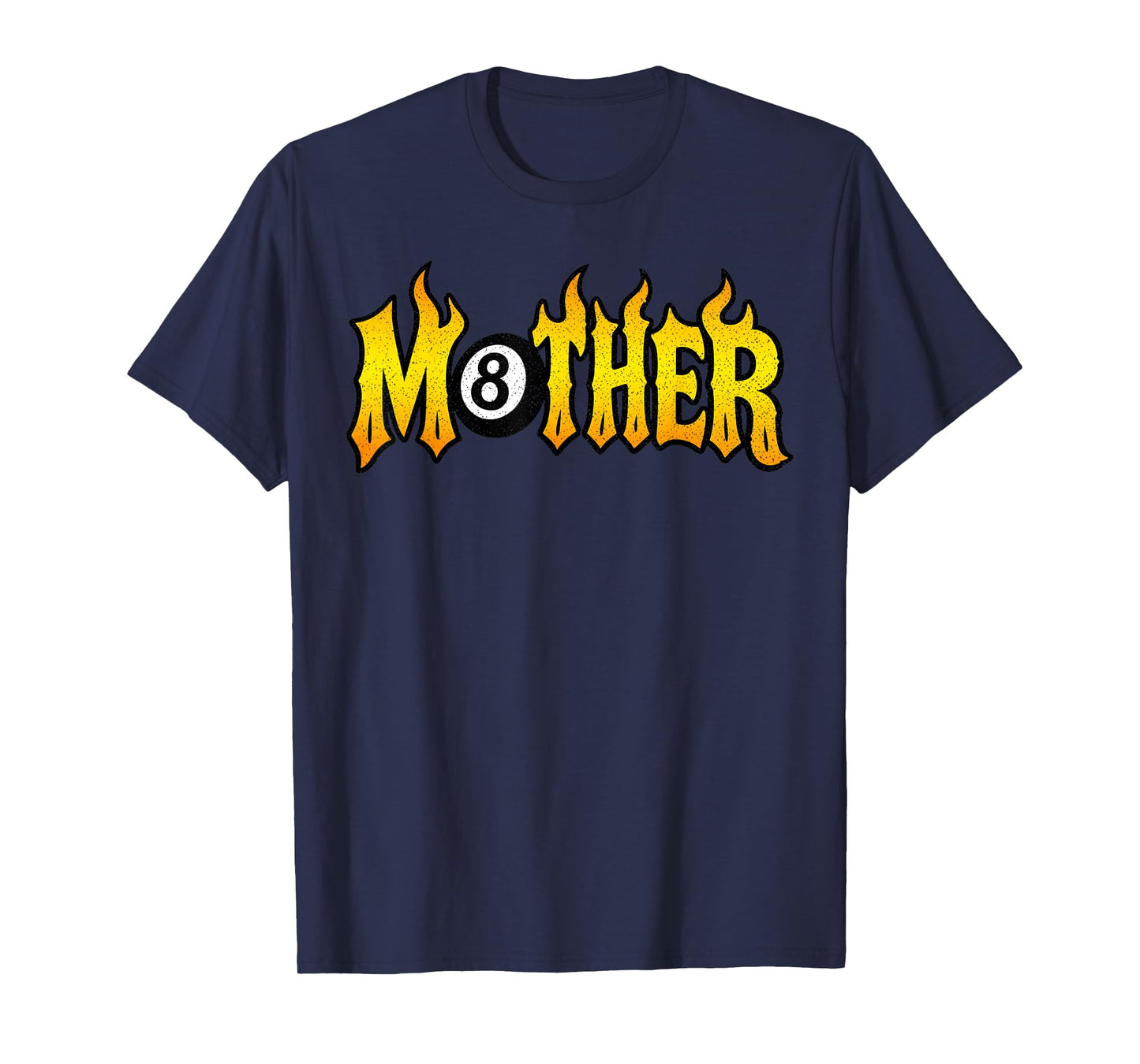 Mother 8 Ball Funny Pool Mom Vintage T-Shirt