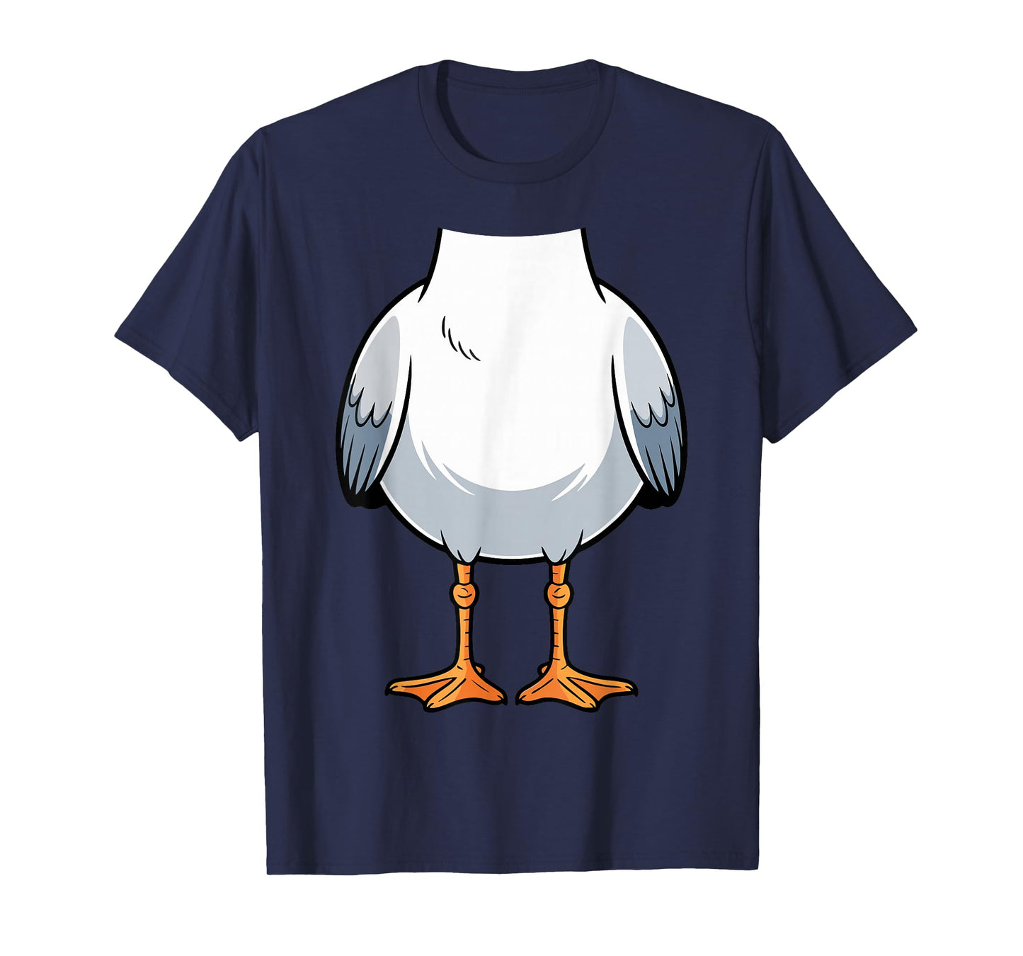 Seagull Shirt Adult Kids Men Women Seagull Costume T-Shirt