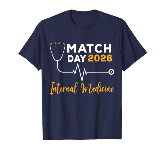 Match Day 2026 Internal Medicine Medical School Residency T-Shirt