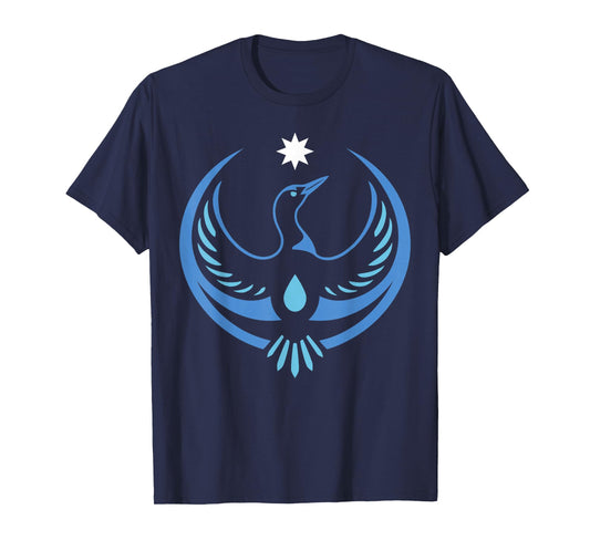 Minnesota Bird Symbol Rebel Loon T-Shirt
